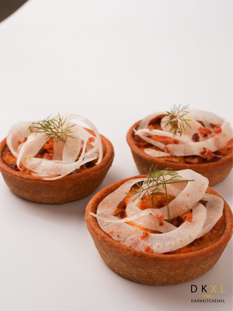 2026 Quiche | chorizo | venkel | paprika